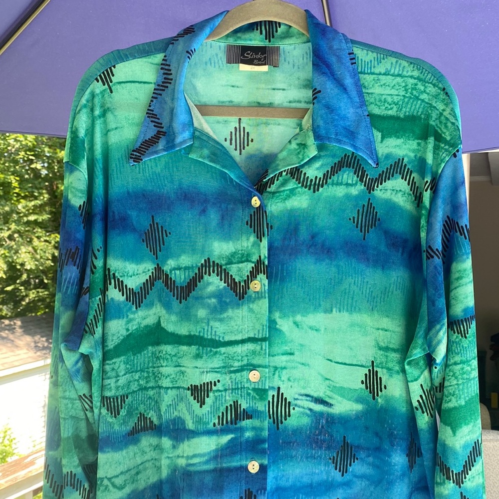 Slinky brand plus size top